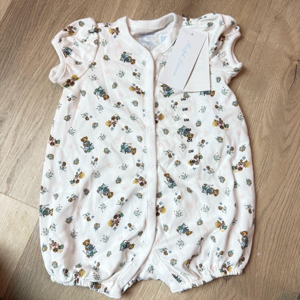 🧑🏼‍🌾🪴🪏Ralph Lauren baby garden shorttalls